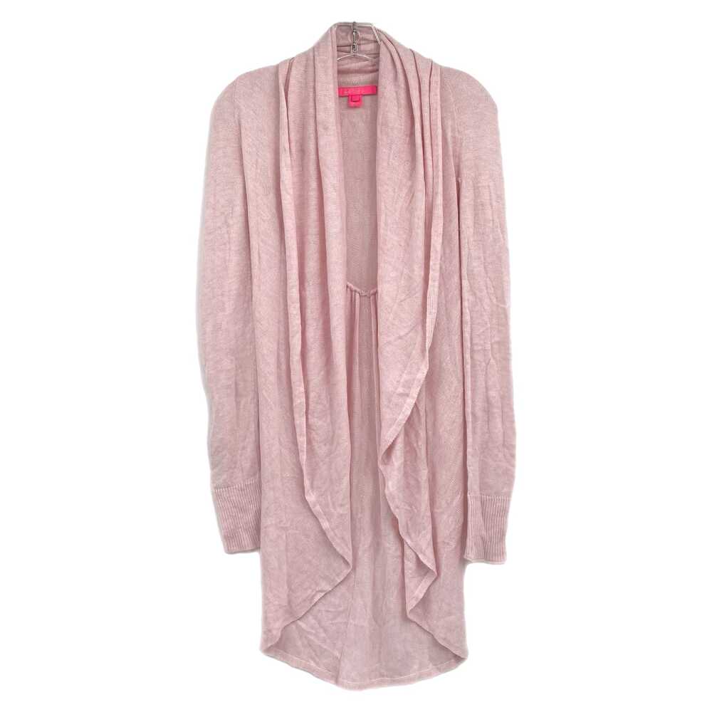 Lilly Pulitzer Pink Knit Cardigan Long Sleeve Knit | Womens S
